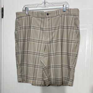 Classic Tan Plaid Golf Men's Shorts size 38